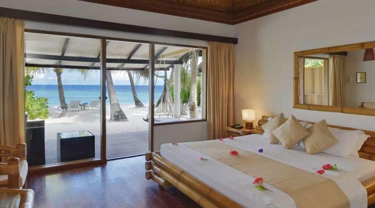 Interno superior beach bungalow